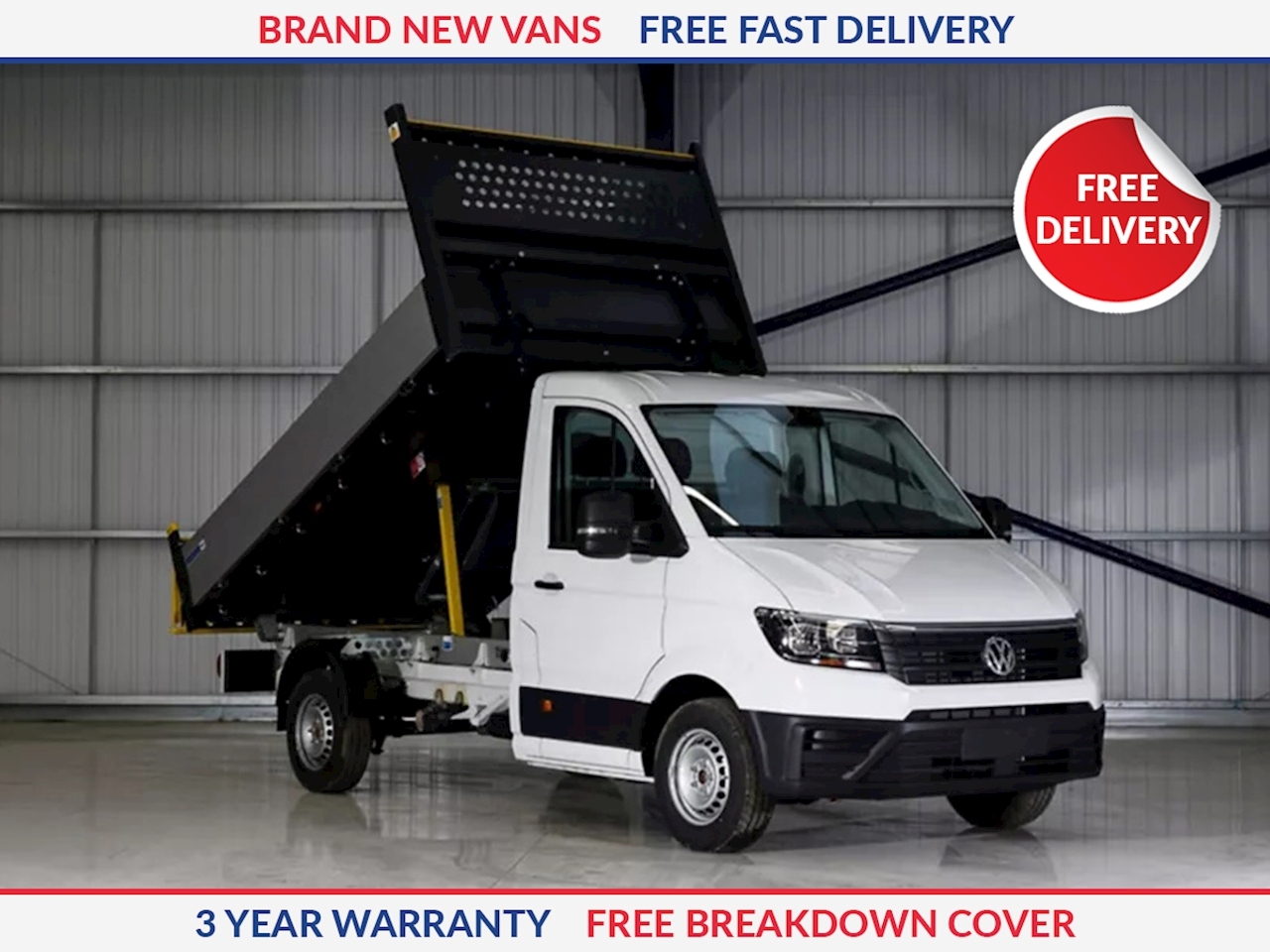 Volkswagen Crafter 2.0 TDI 140PS Commerce ETG Tipper